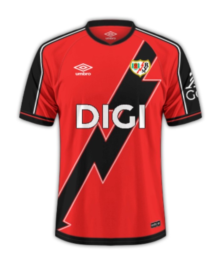 Camiseta Rayo Vallecano